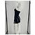 Autre Marque Schwarzes Kleid "Sorry I'm Late" - Ansicht 3
