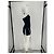 Autre Marque Schwarzes Kleid "Sorry I'm Late" - Ansicht 6
