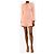 Self portrait Mini vestido de boucle rosa - size XS - vista 3
