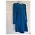 Stella Mc Cartney Stella McCartney Blaues Crepe-Kleid - Ansicht 4