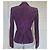 Autre Marque Valentino Roma Blazer de gamuza adornado Púrpura - vista 4