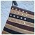 Burberry Borsa a tracolla in camoscio a righe con borchie Marrone Nero Beige - vista 2