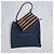 Burberry Borsa a tracolla in camoscio a righe con borchie Marrone Nero Beige - vista 6