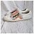 Roger Vivier Sneakers Slip-On in Pelle Bianca Appliqué Multicolore Nero Rosa Bianco Arancione Grigio - vista 2