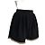 Paco Rabanne schwarze Strickshorts mit Goldrand