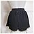 Paco Rabanne schwarze Strickshorts mit Goldrand - Ansicht 7