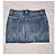 Minifalda de denim Saint Laurent Paris Azul - vista 4