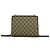 Bolsa de Ombro Dionysus GG Supreme em Couro Camurça com Corrente GUCCI Marrom - vista 3