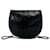 Sac à épaule vintage en cuir noir Yves Saint Laurent  - vue 3