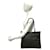 Céline CELINE Vintage Macadam Blazon Pattern Ledertote Braun Schwarz - Ansicht 2