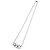 Tiffany & Co Collana Tiffany Triple Star Argento