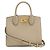Borsa in pelle beige Salvatore Ferragamo