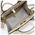 Borsa in pelle beige Salvatore Ferragamo - vista 3