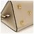 Borsa in pelle beige Salvatore Ferragamo - vista 7