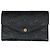 Cartera tri-fold Louis Vuitton Monogram Empreinte Infini Negro