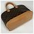 Borsa a mano Louis Vuitton Alma Marrone - vista 2