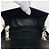 Chanel Chocolate Bar Schultertasche Schwarz Roh - Ansicht 10