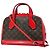 Borsa Louis Vuitton Dora PM Marrone Rosso