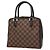 Borsa Louis Vuitton Brera Marrone Damier ebene