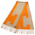 Hermès Sciarpa Stole in Cashmere Hermes Beige Arancione - vista 4