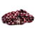Céline Scrunchie Mini Triomphe in seta e ottone CELINE Crudo Bordò  - vista 2