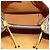 Néonoé Borsa a tracolla Louis Vuitton NeoNoe D'oro Damier ebene - vista 4