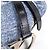 Christian Dior Saddle Bag aus hellblauem Denim - Ansicht 5