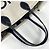 Saco Tote Gucci GUCCI em Ivory e Navy Cru Azul marinho - vista 5