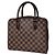 Borsa Louis Vuitton Damier Brown Triana Marrone Damier ebene