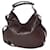 Sac à épaule en cuir Mombasa Yves Saint Laurent Marron  - vue 1