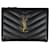 Yves Saint Laurent Bi-Fold Leather Wallet in Black  - view 1