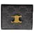 Céline Celine Triomphe Mini Tri-fold Wallet Brown Black  - view 1
