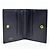 Céline Portabiglietti in pelle nera Celine Nero - vista 7