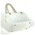 Borsa a tracolla Chanel Matelassé White Bianco - vista 2