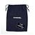 Borsa a tracolla Chanel in vitello grana nera Nero - vista 7