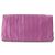 Clutch Prada Purple Nappa Waves Stripe Porpora - vista 2