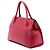 Prada Monochrome Top Handle Tote aus Saffiano-Leder in Rot, Medium - Ansicht 2