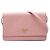 Portafoglio Prada Pink Saffiano con tracolla Rosa