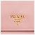Portafoglio Prada Pink Saffiano con tracolla Rosa - vista 5