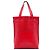 LOEWE Red Anagram Leder Shopper Tote Rot