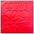 LOEWE Red Anagram Leder Shopper Tote Rot - Ansicht 5