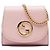 Gucci Blondie Wallet on Chain aus Kalbsleder in Rosa, Medium