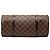 Louis Vuitton Brown Damier Ebene Papillon 30 Marrone - vista 3