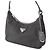 Saffiano Borsa a tracolla Prada Re Edition 2005 in Re-Nylon nero - vista 3