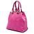 Sac Shopping Dior Soft Lady Dior Petit en Toile Cannage Rose - vue 2