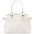 Louis Vuitton White Epi Passy GM Weiß