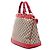 Borsa a mano Gucci Valentine Medium GG Canvas Beige - vista 2