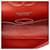 Chanel Red Medium Classic Caviar Double Flap Rosso - vista 4