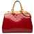 Louis Vuitton Red Monogram Vernis Brea MM Rosso