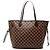 Louis Vuitton Brown Damier Ebene Neverfull MM